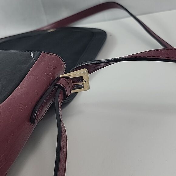 Halogen Leather Saddlebag Women's Handbag - Picture 12 of 16